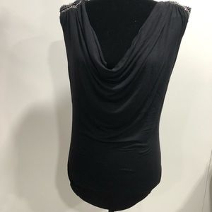 C. GRAFFITTI blouse top embellished